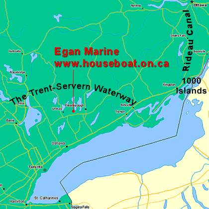 1000 islands, Trent-Severn Waterway, Rideau Canal